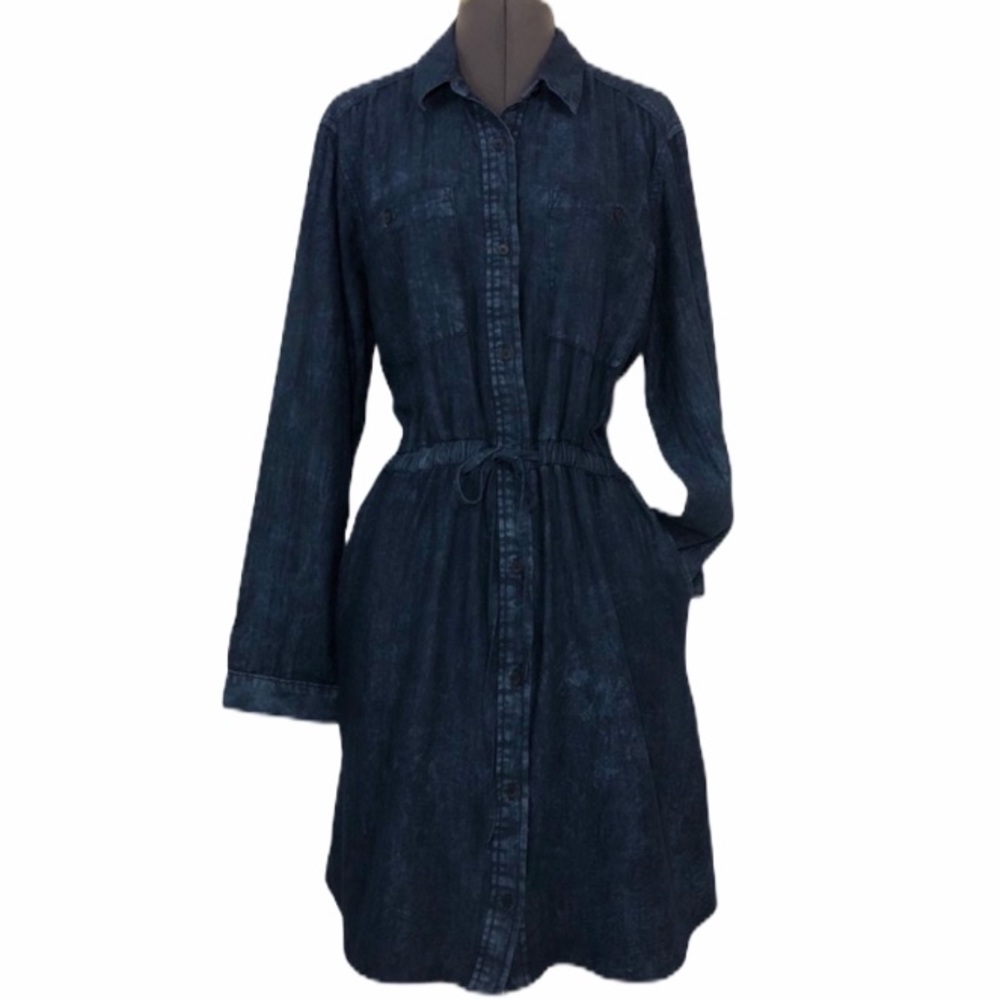Calvin Klein Jeans NWT Women Belted ShirtDress XL